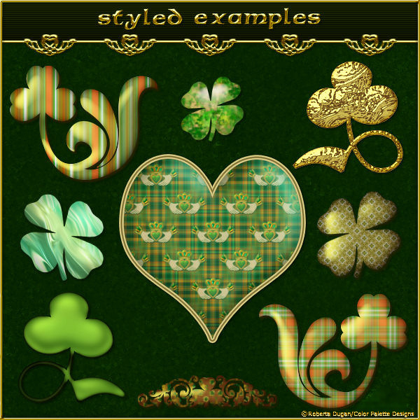 Irish Bliss PS Layer Styles (CU4CU) - Click Image to Close