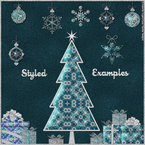 Jeweled Christmas PS Styles (CU4CU) - Click Image to Close