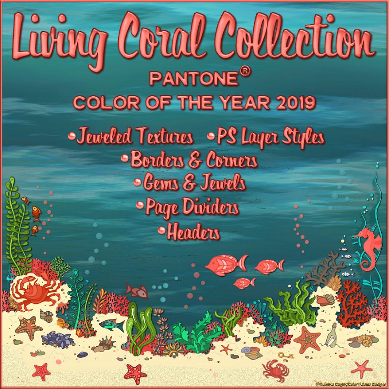 The Living Coral Collection (CU4CU) - Click Image to Close