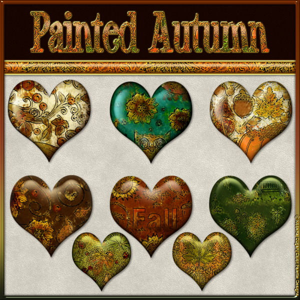 "Painted Autumn" PS Layer Styles (CU4CU) - Click Image to Close