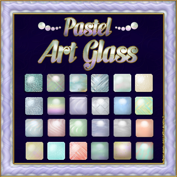 Pastel Art Glass PS Layer Styles (CU4CU) - Click Image to Close