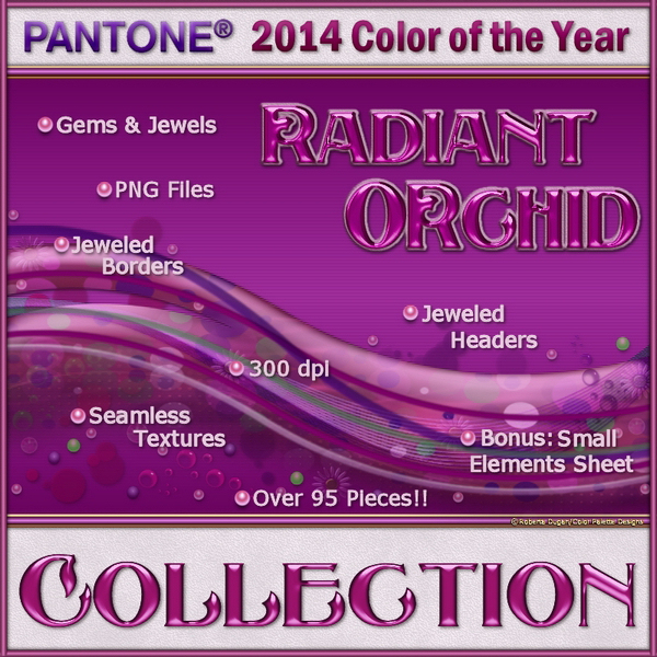 The Radiant Orchid Collection (CU4CU) - Click Image to Close