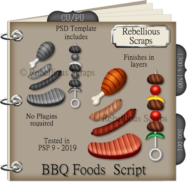 BBQ FOODS (FS/CU/TEMPLATE/SCRIPT) - Click Image to Close