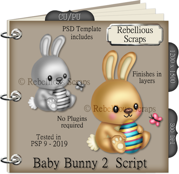 BABY BUNNY 2 (FS/CU/TEMPLATE/SCRIPT) - Click Image to Close
