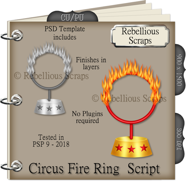 CIRCUS FIRE RING (FS/CU/TEMPLATE/SCRIPT) - Click Image to Close