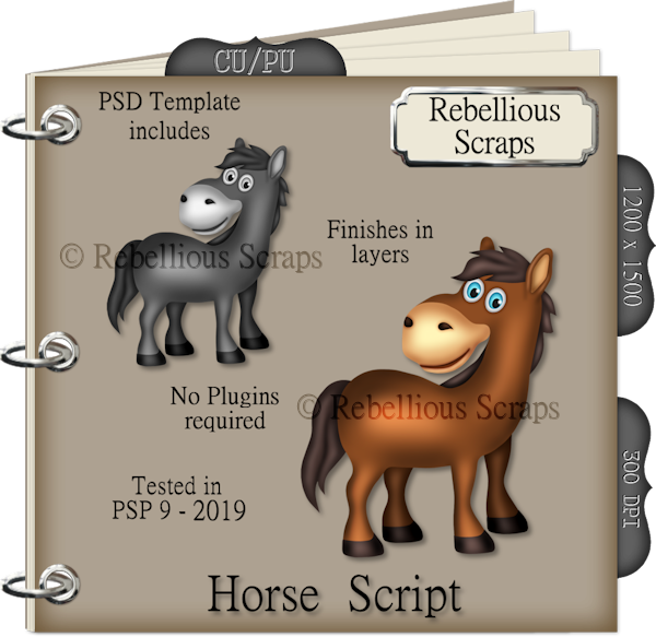 HORSE (FS/CU/TEMPLATE/SCRIPT) - Click Image to Close