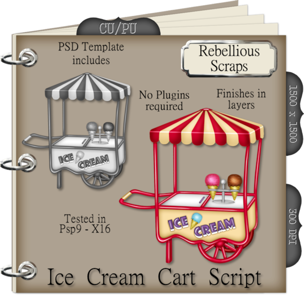 ICE CREAM CART (FS/CU/TEMPLATE/SCRIPT) - Click Image to Close