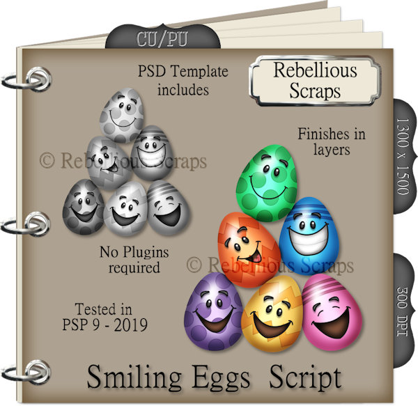 SMILING EGGS (FS/CU/TEMPLATE/SCRIPT) - Click Image to Close