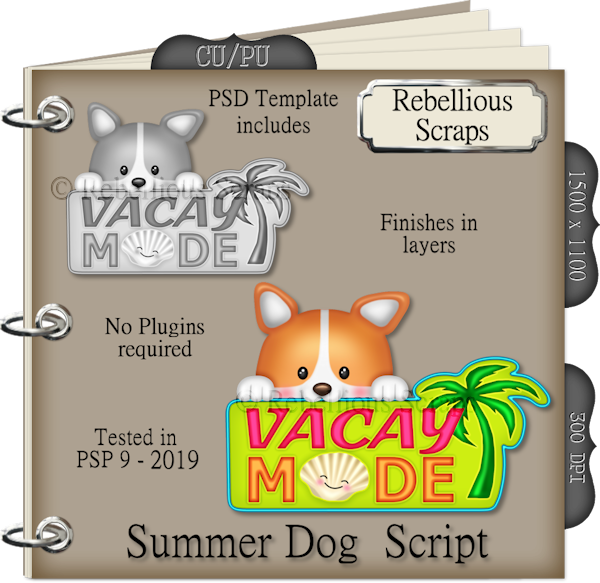 SUMMER DOG (FS/CU/TEMPLATE/SCRIPT) - Click Image to Close