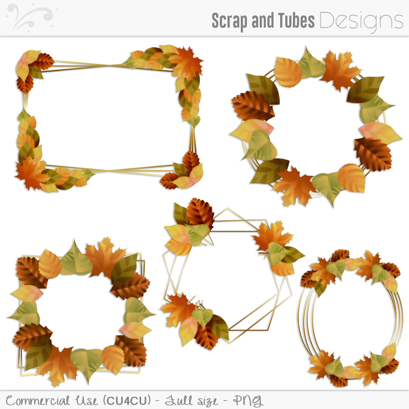 Autumnal Cluster Frames 1 - Click Image to Close