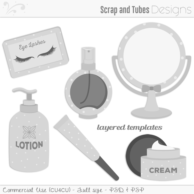 Bundle ~ Beauty Product Templates - Click Image to Close
