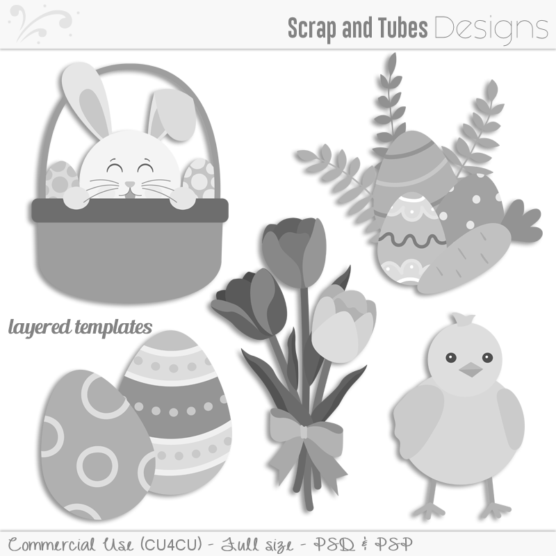 Easter Templates Pack 13 - Click Image to Close