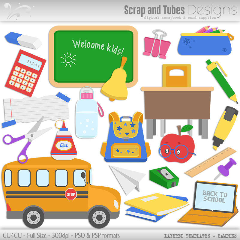 School Layered Templates - Click Image to Close