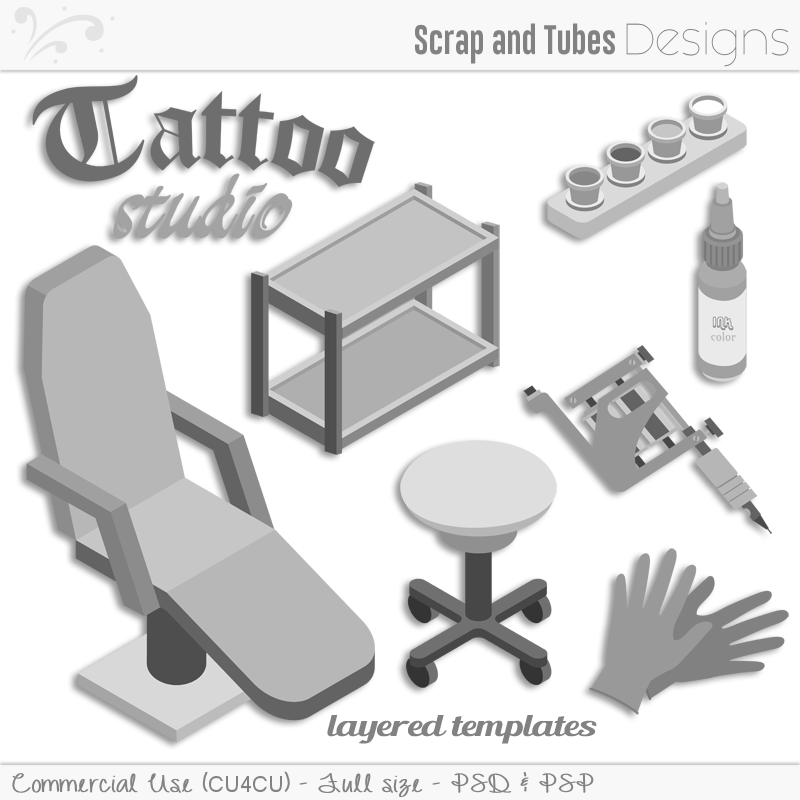 Tattoo Studio Templates - Click Image to Close