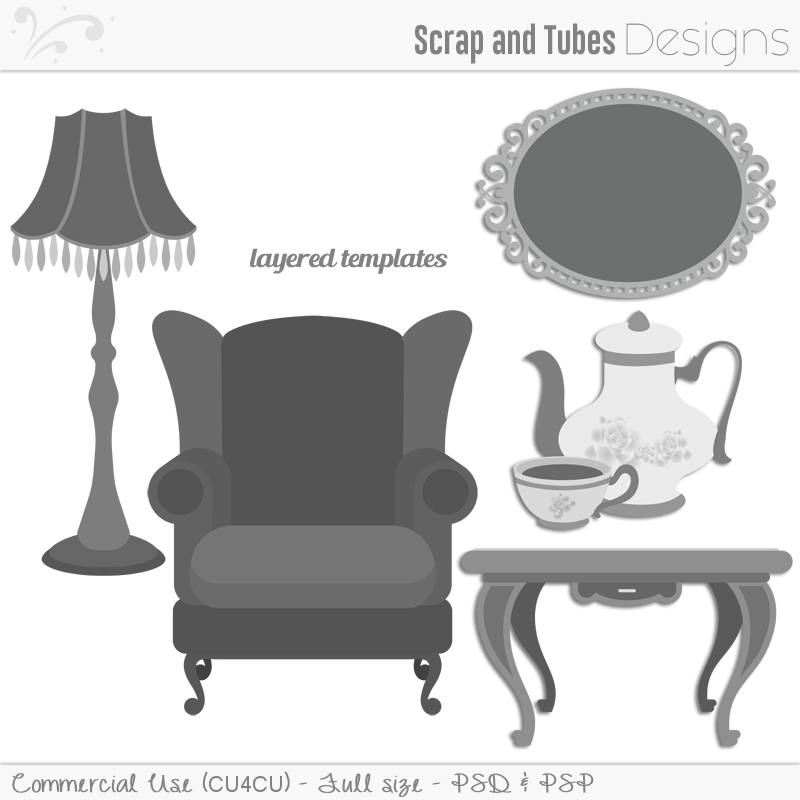 Vintage Layered Templates 1 - Click Image to Close